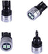 iBrightstar Extremely Bright 3030 Chipsets 168 175 194 2825 W5W T10 Wedge LED Bulbs for License Plate Interior Map Dome Trunk Lights, Ice Blue...