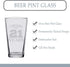 Veracco Cheers To 21 Years Twenty First Pint Beer Glass 21st Birthday Gift For Him Her (Clear, Glass)...