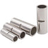 Stranded Wire Butt Connector:(3Types Gauge Bullet Type Butt Crimp Terminals: AWG 4,6,8,) Uninsulated Crimp Wire Connectors Widely Used in Automoti...