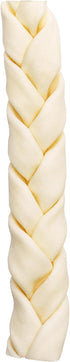 Pet Factory 100% Made in USA Beefhide 12" Braided Stick Dog Chew Treat - Natural Flavor, 1 Count/1 Pack...