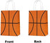 16 PCS Basketball Party Gift Bags for Basketball Party Supplies Birthday Decor Decorations, Party Favor Goody Treat Candy Bag Basketball Pattern G...