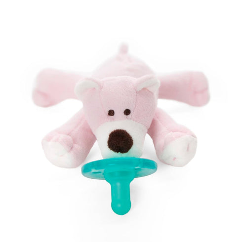 WubbaNub Infant Pacifier - Pink Bear...