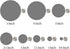 Playfully Ever After Purple Stiff Felt Circle (1 inch - 100pc)...