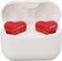 GOWENIC Heart Shaped Heart Earbuds Earphones, Cute Girls Wireless Earbuds with Built in Battery Ships HiFi Stereo Bluetooth Earphones for Music Ca...