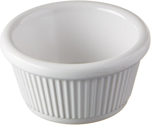 Winco Fluted Ramekins, 2-Ounce, White, 12-Pieces...