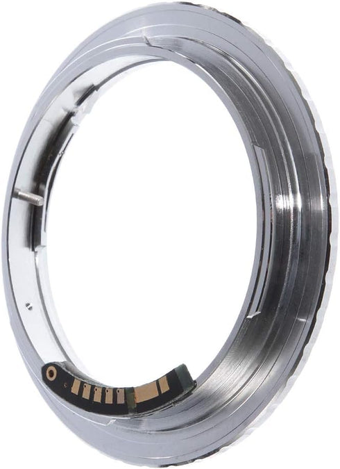 9th Gen AF Confirm Adapter for Olympus OM Lens to Canon EOS EF EF-S Mount Camera 80D 77D 70D 60D 5D Mark II III 5D2 5D3 7D 6D 3000D 1500D 1300D 12...