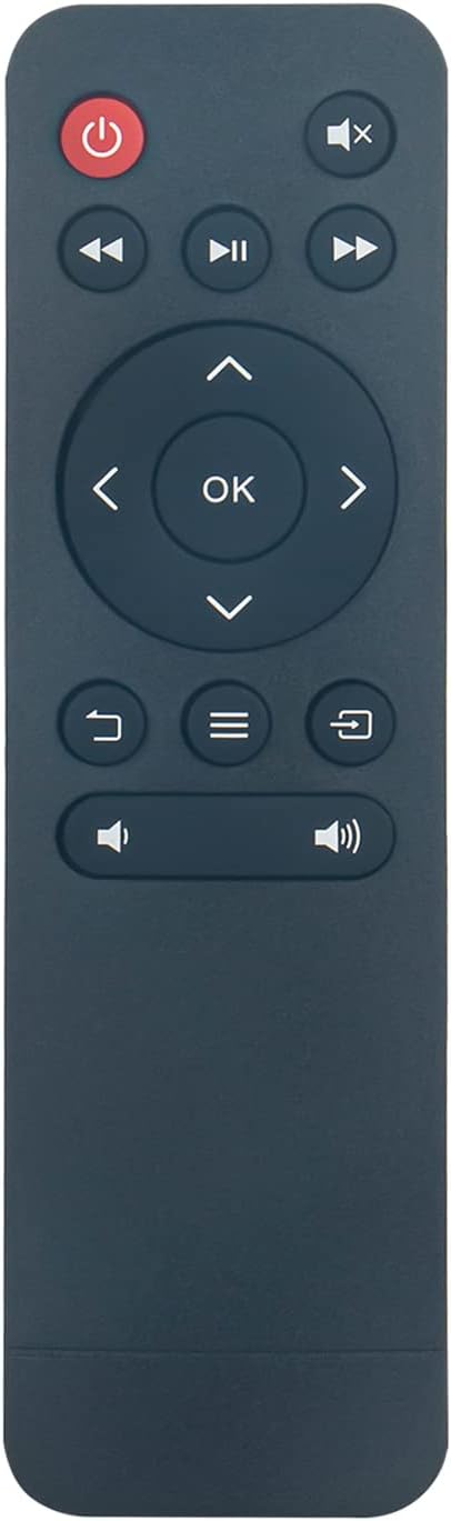 Allimity STV381A Replaced Remote Control Fit for Vankyo Performance V630W Native 1080P Full HD Conference Room Projector and Leisure 470 D70T D70Q...