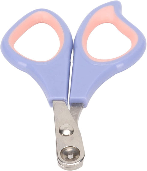 Pet Nail Clippers, Circular Cut Hole Cat Nail Clippers and Trimmers Save Effort Stainless Steel 2mm Conical Hole Claw Trimmer for Tiny Dog Cat Bun...