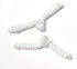 Chinese Frogs Button Closures Hook & Eye Fastener - Sewing Quilting Renaissance Dance Hawaiian Bridal Costumes Outfit Drapery Home Decor- WHITE - ...