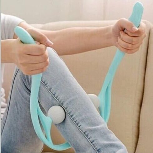 M1212 Shiatsu Neck Massager for Neck and Shoulder with Deep Tissue Trigger Point Manual Self Muscle Massage for Muscle Pain Relief (Simulates Mass...