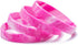 48pcs Breast Cancer Awareness Bracelets Pink Ribbon Camo silicone Win For Pink Party Supplies Favors...