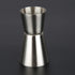 2 Pieces Double Jigger Drink Jigger Cocktail Jigger Double Cocktail Jigger Cocktail Measuring Cup Stainless Steel Bar Jigger 1/2oz & 1oz Cocktail ...