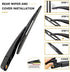 AUTOBOO Replacement For FORD EDGE 07-14 Lincoln MKX 2007-2013 Rear Windshield Back Wiper Arm Blade Cover Cap Set- -Original Factory Quality...