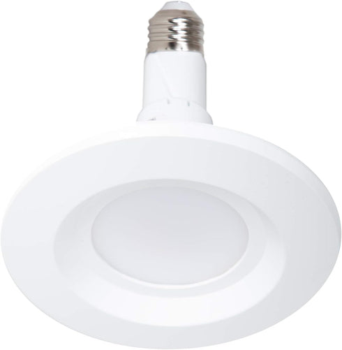 Maxxima Dimmable BR30 LED Bulb, Built-in Trim, 65 Watt Equal Downlight, 2700K Warm White 700 Lumens, 90 CRI, Energy Star...