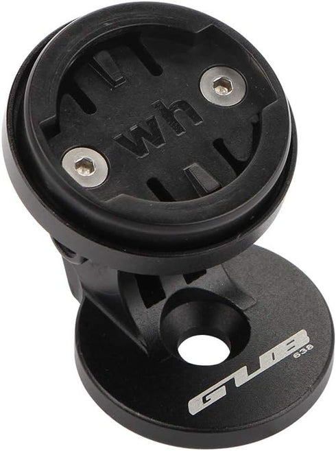 Angle Adjustable Bike Computer Mount - Stem Top Cap Holder Compatible with Garmin Edge, Wahoo Elemnt, Bryton, Cateye...