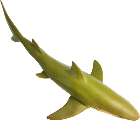 Gemini&Genius Marine Animal World Toy Lemon Shark Ocean Shark Action Figure Sea Animal Great White Shark Action Figure Soft Rubber Toys Role Play ...
