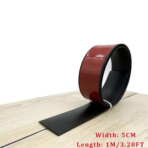 Self Adhesive Flat Floor Transition Strip, PVC Laminate Floor Strip Carpet Transition Strip Floor Threshold Divider Strips, Flooring Edge Trim (5M...