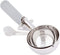 4 Oz Portion Scoop Ice Cream Disher with Trigger Release, Stainless Steel Cookie Scoop for Portion Control, Scoop Cookie Dough, Cupcake Batter; Ha...
