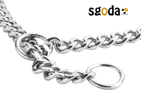 Chain Dog Training Choke Collar, SUS304, 18in, 2.5mm...