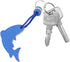 Floating Key Chain 2Pcs Floating Key Chains EVA Dolphin and Anchor Keyring Water Buoyant Keychain Floating Boat Keyrings for Boating Kayak Fishing...