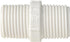 10pcs 0.75 Inch PVC Nipple Male to Male coupling adaptor of Thread plumbing PIPE connection 3/4Inch (3/4" pack of 10)...