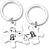 Dinosaur Keychains for Couples Gifts for Boyfriend Husband Anniversary Birthday Gift from Wife Girlfriend Valentines Day Christmas Gift for Dinosa...