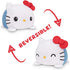 TeeTurtle - The Officially Licensed Original Sanrio Plushie - Hello Kitty - Cute Sensory Fidget Stuffed Animals That Show Your Mood...