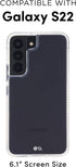 Case-Mate - Tough Series - Case for Samsung Galaxy S22-15 ft Drop Protection - 6.1 Inch - Tough Clear Plus...