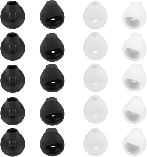 10 Pairs Earbud Covers Silicone Tips Earbud Pads Replacement Earbud Tips Compatible with Samsung Galaxy Note 5/note 7/s7/s6/s6 Edge/level U Blueto...
