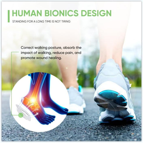 Heel Donut Cushions, Heel Cups, Silicon Insoles, One Size Fits All - 1 Pair...