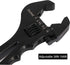 Dokili 3AN-16AN Adjustable Fitting Wrench Lightweight Black Aluminum Tool Spanner for An Hose Fitting Adapters End...
