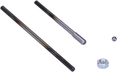 Mallofusa Clutch Push Rods and Roller Ball with Nut and Adjuster Screw Set Replacement Compatible for Yamaha Blaster 200 1988-2006...