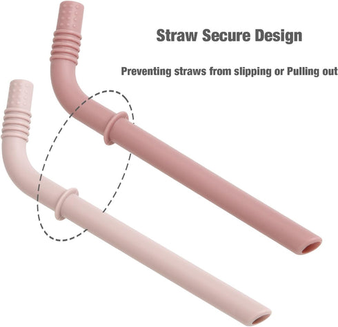 PandaEar 12PCS Silicone Baby Feeding Set | 2 Sectioned Baby Suction Plate, 2 Baby Bibs, 2 Toddler Cup, 4 Baby Spoons & 2 Baby Forks | Baby Led Wea...