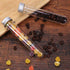 10 Pack 40ml Clear Plastic Test Tubes with Screw Caps Multi- Purpose Plastic Vials Containers for Scientific Experiments, Party, Decorate The Hous...