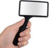 Rectangular Magnifying Glass 3X Handheld Magnifier Large Magnifying Glasses Scratch Resistant Lens for Macular Degeneration Seniors Reading Newspa...