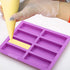 2 Pcs Large Rectangle Silicone Mold, Cereal Bar Molds, 8 Cavities Energy Bar Maker Baking Pan for Muffin Brownie Cornbread Cheesecake Pudding Cake...