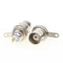BNC Female Nut Bulkhead Panel Connector 20-Pack Solder Jack Adapters for Monitor Equipment RG58 RG59 RG6 RF Coaxial Cable Welding Machine...