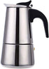 kkhouse Stainless Steel Coffee Pot Mocha Espresso Latte Percolator Stove Coffee Maker Pot Percolator Drink Tool Cafetiere Latte Stovetop (100ml)...