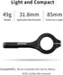 iGPSPORT Bike Computer Mount, Common Extended Out Front Bike Mount Compatible with Garmin Wahoo Bryton Cycplus CooSpo Cycling Computer GoPro...