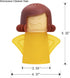 Angry Mom Microwave Cleaner, Mad Mama Microwave Steam Cleaner, Just Add Vinegar and Water, Easily Cleans the Crud in Minutes (Yellow)...