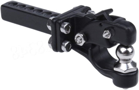 kingsea Metal Hitch Trailer Hook Link Component Trailer Hitch Receiver Compatible with TRX4 Axial SCX10 1/10 RC Crawler Trailer Hook Tow Hitch Tow...