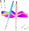 Stylus Pens for Touch Screens(2 Pack), 4 Replaceable Tips High Precision Capacitive Pen for iPad iPhone Android Tablets and All Universal Touch Sc...