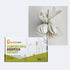 Certified Compostable Assorted Cutlery, 6.5 Inch Heavy Duty Disposable Utensils, White, 24 Count (8 Forks + 8 Spoons + 8 Knives)...
