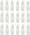 50PCS Empty Refillable Squeezable Plastic Dropper Bottle Eye Liquid Dropper Container Jar Vial Holder with Screw Caps and Plugs for Cosmetic Essen...