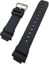 NewLife BLACK DIAMOND | 16mm Black, Rubber Polyurethane (PU) Material Watchband | Comfortable, Smooth, Durable Replacement Watchstrap that brings ...
