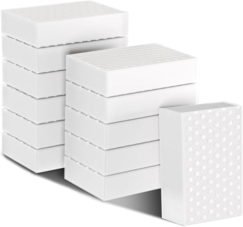 SmilePowo 12 Pack 2X Density, Extra Large Magic Cleaning Sponges Eraser,Melamine Sponge Foam Cleaning Pads- Bathroom, Floor...