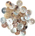50 Pcs 2 Holes Sewing Round Craft Buttons 0.5inch (13mm) Craft Shell Buttons Shell Pearl Buttons for Shirts Clothes DIY Accessories...