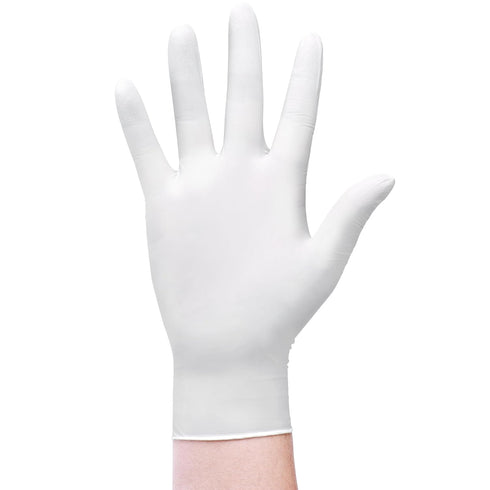 Disposable Nitrile Exam Gloves, 3-mil, XL, Box of 100, White Nitrile Gloves Disposable Latex Free for Medical, Cleaning, Cooking & Esthetician, Fo...