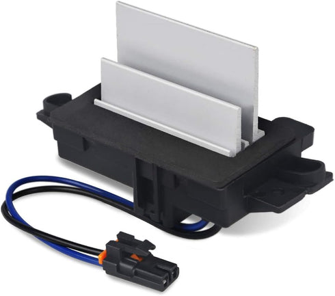 AC Blower Motor Resistor Compatible with 2003-2007 Chevy Silverado Suburban Tahoe GMC Envoy Sierra Yukon Cadillac Escalade Replacement for 15-8056...