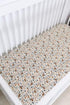 Harvest Floral Muslin Crib Sheet by Mebie Baby, Soft and Breathable Bed Sheets for Babies, Modern Neutral Bedding for Cribs, Standard Crib Mattres...